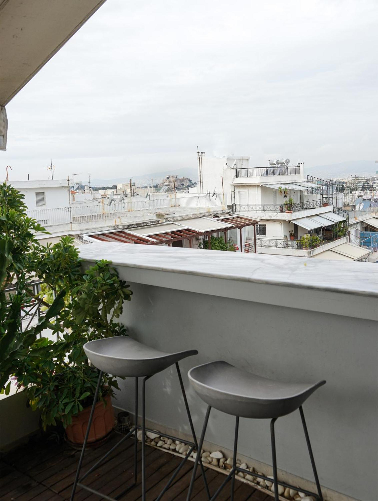 Small & Cosy With Acropolis & Lycabettus View Appartement Athene Buitenkant foto