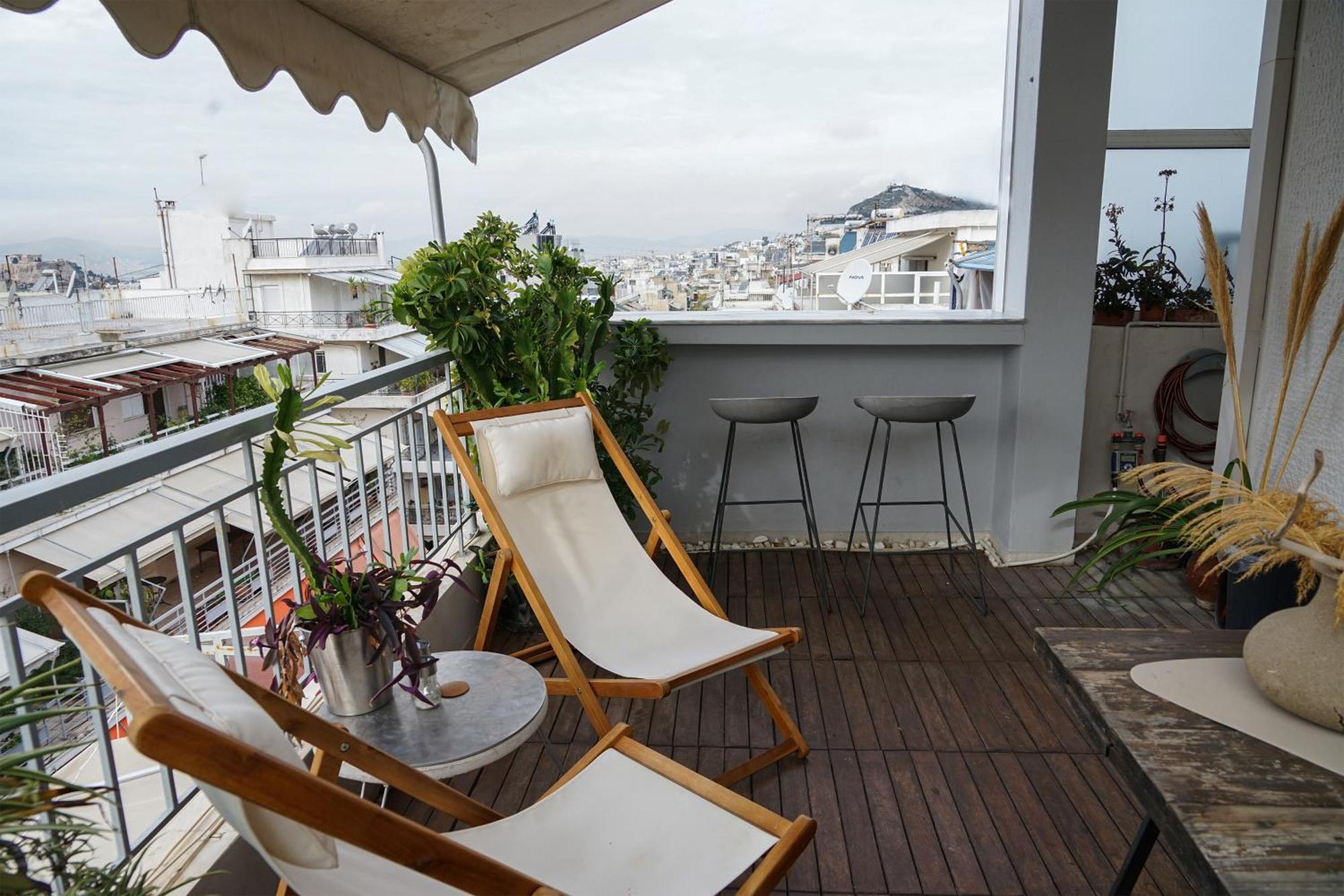 Small & Cozy With Acropolis & Lycabettus View Athene Buitenkant foto